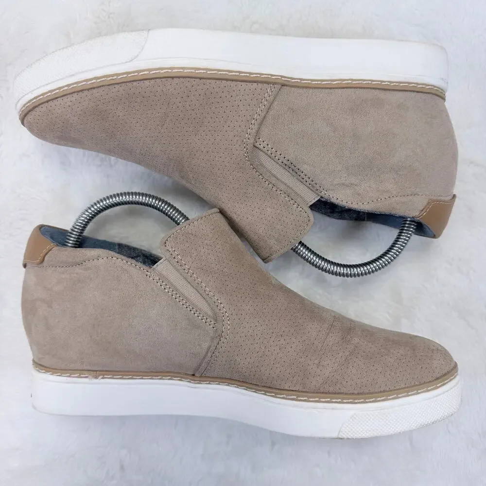 Dr. Scholl’s If Only Slip-On Sneakers Toasted Taupe Women’s Size 9.5
